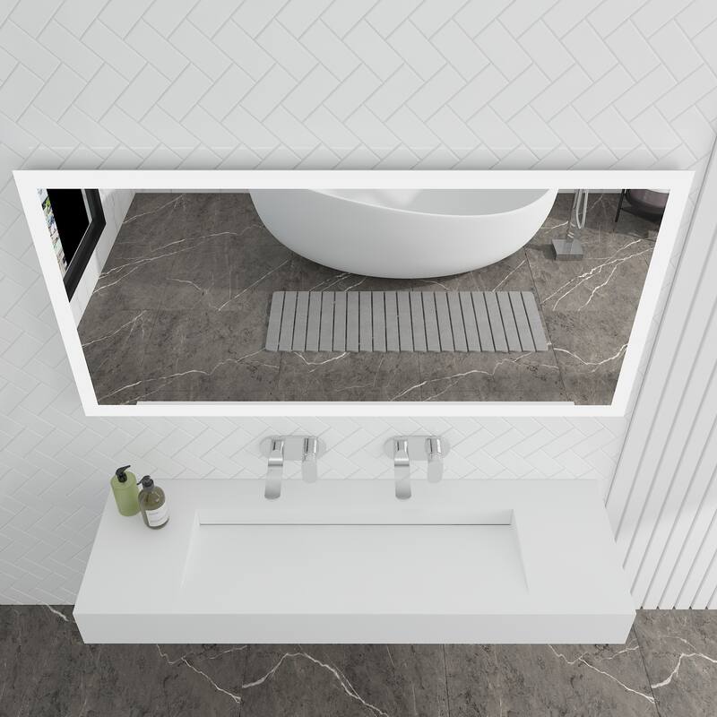 Sabrina Modern LED Bathroom Vanity Mirror