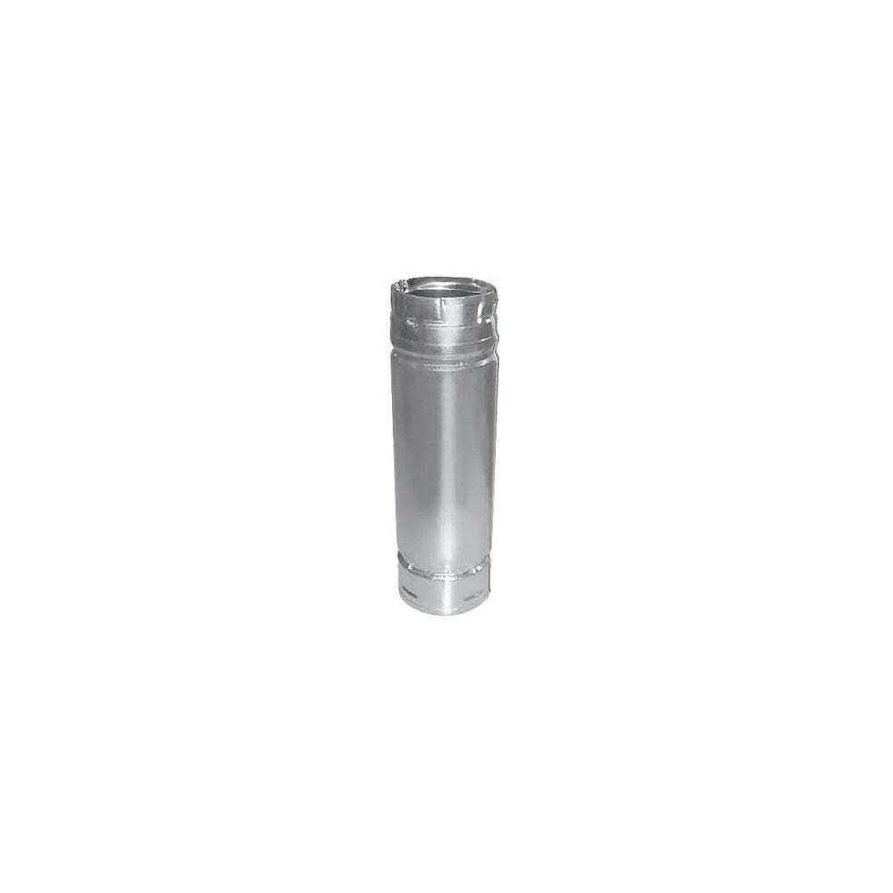 Pellet Stove Pipe Stainless Steel 3 Ft L X 3 In Dia Twist Lock
