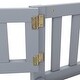 preview thumbnail 99 of 106, Twin/Full/Queen Size Floor Bed with Door, Wood Montessori Bed for Kids