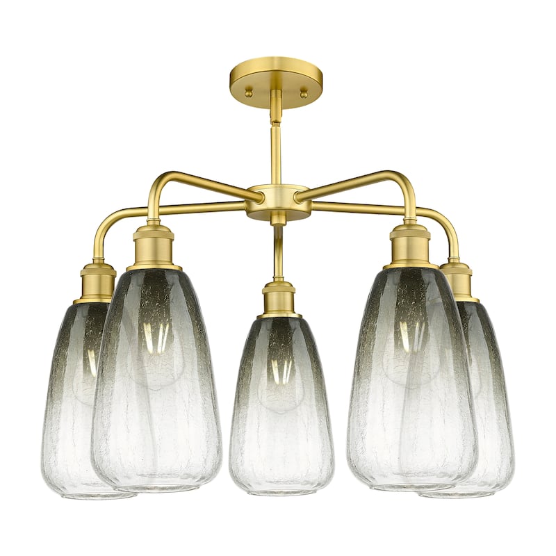 Innovations Lighting Endless Possibilities Ballston - Brookhaven Almond - 5 Light 25" Stem Hung Chandelier