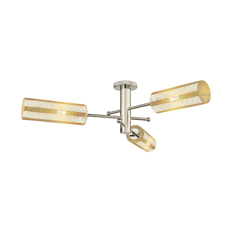 Innovations Lighting Crown Point - 3 Light 12" Flush Mount