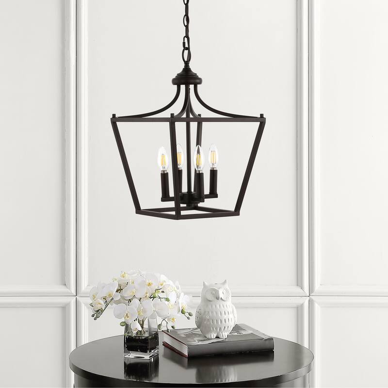 Camden Light Iron Classic Midcentury Pendant Lantern by JONATHAN Y