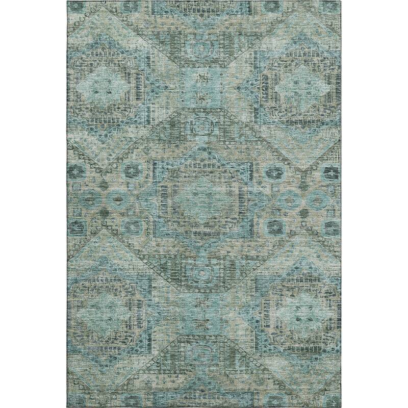 Premium Washable Super Soft Vintage Traditional Mayfield Rug