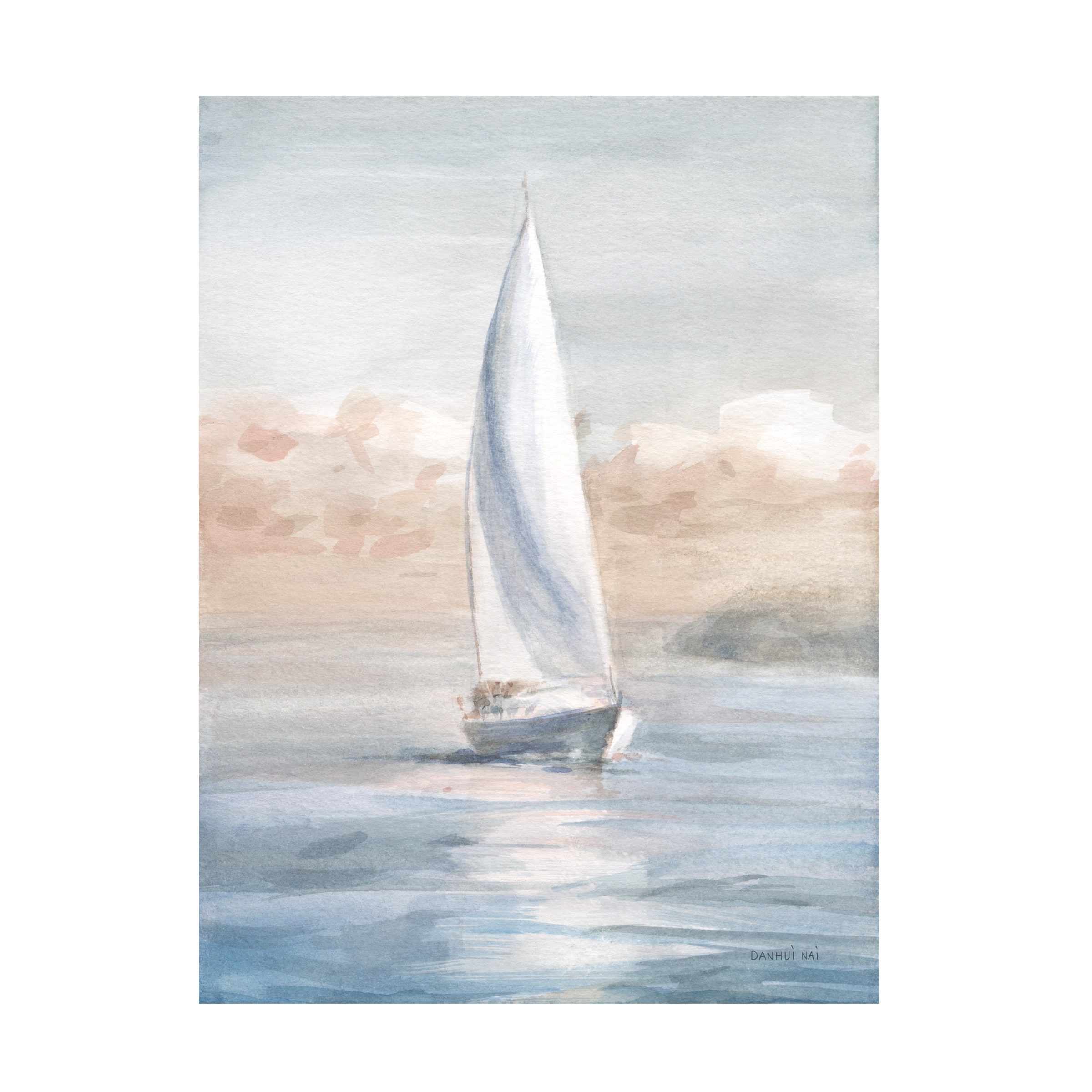 Danhui Nai 'Full Sail II' Canvas Art
