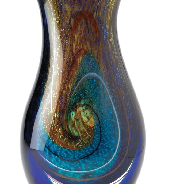 Home Locomotion Galaxy Art Glass Vase
