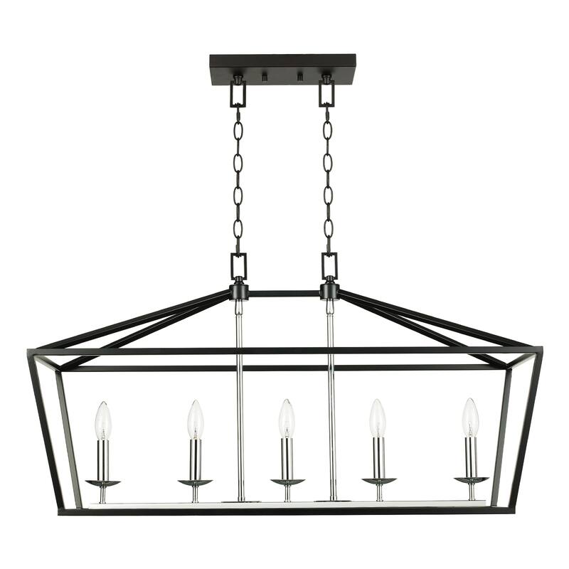 Trans Globe LFMF4979 5 Light Chandeliers Pendant Light