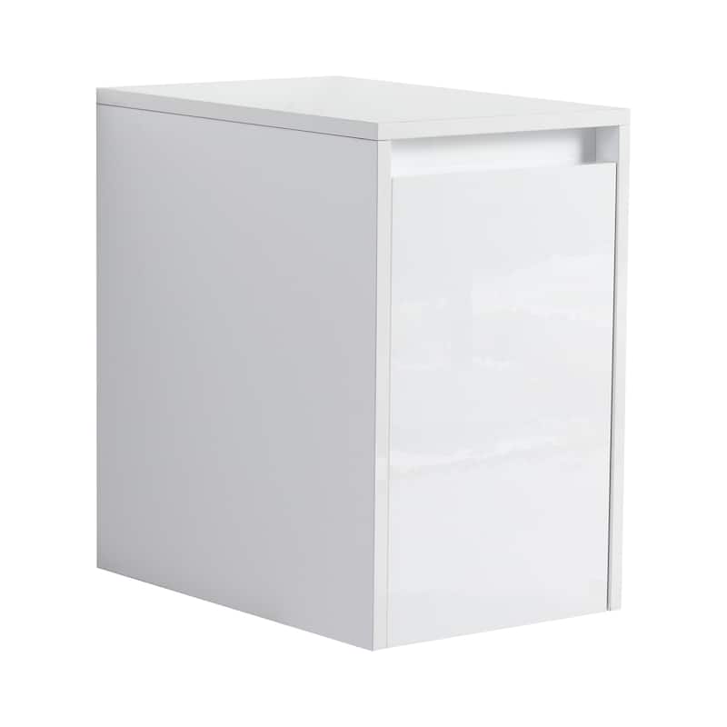 Float Mounting Bathroom Vanity With Resin Sink