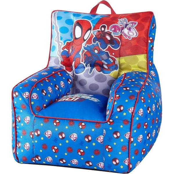 slide 2 of 5, Marvel Spidey & His Amazing Friends Toddler Bean Bag Chair