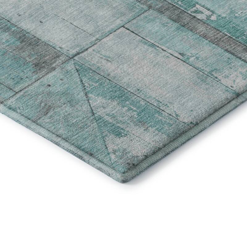 Premium Washable Super Soft Contemporary Geo Mayfield Rug