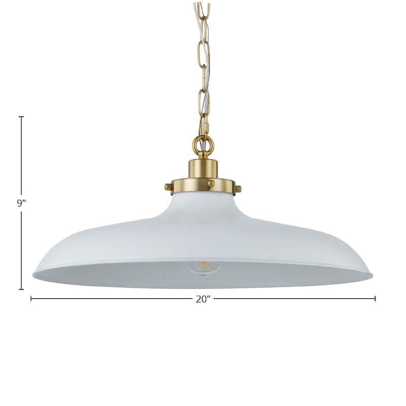 Mary Beth Pendant Light, White