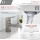 preview thumbnail 30 of 34, Single Hole 1-Handle Bathroom Faucet - Faucet Height: 6" | Spout Height: 2 11/16"