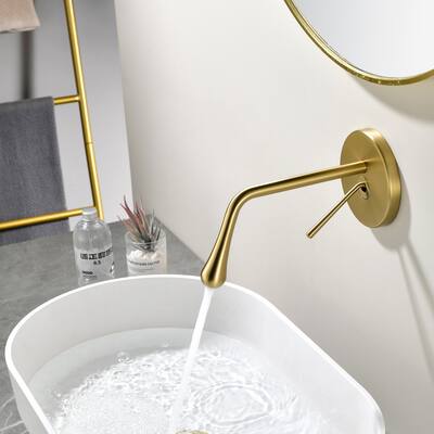 Wall Mounted Faucet Single-handle Bathroom Faucet