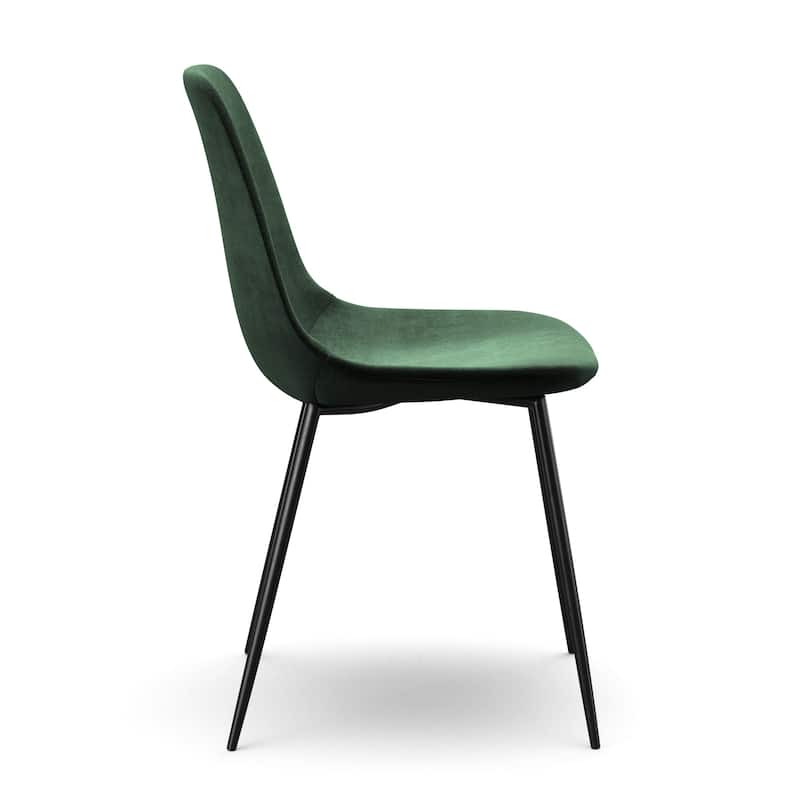 Maxine Velvet Side Chairs (Set of 2)