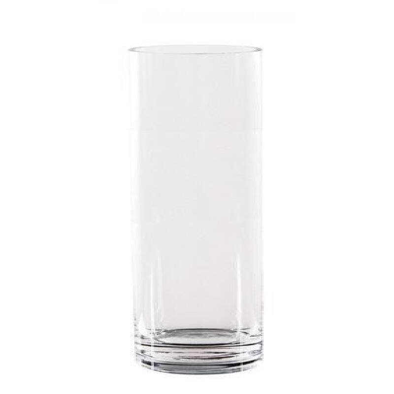 Cylindrical Glass Vase