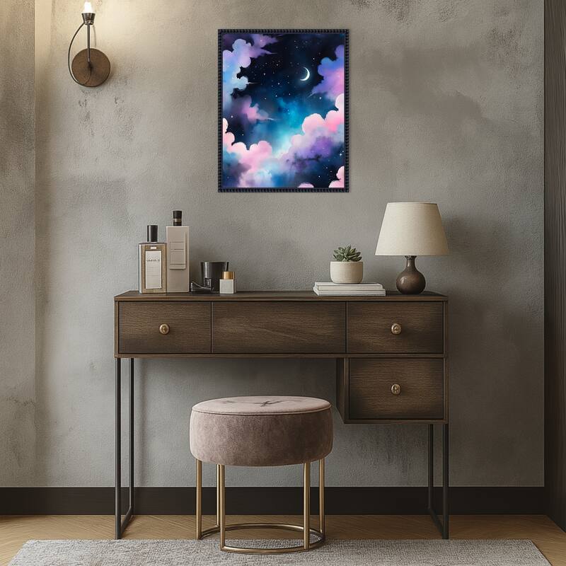 Skys Got Me by Kintsugi99 Framed Canvas Wall Art Print