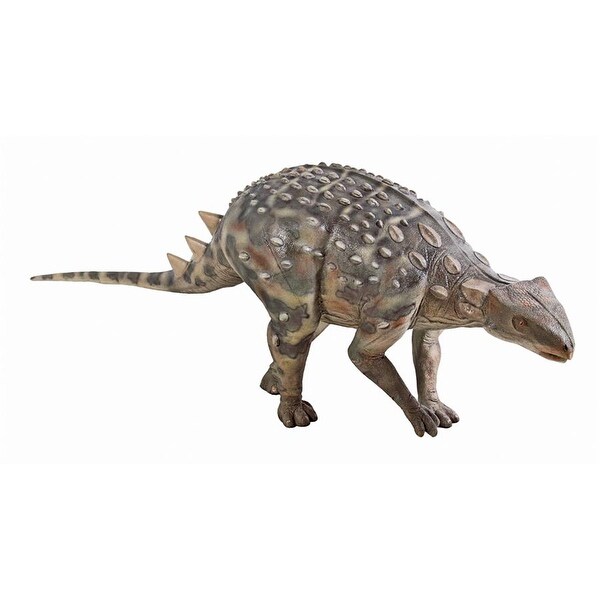 Design Toscano Minmi Ankylosaurs Scaled Dinosaur Statue