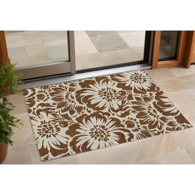 Alfine Garden-Inspired Weather Resistant Versatile Elegance Outdoor Rug