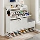 preview thumbnail 29 of 46, Moasis Shoe Storage Cabinet with Drawers Entryway Shoe Storage