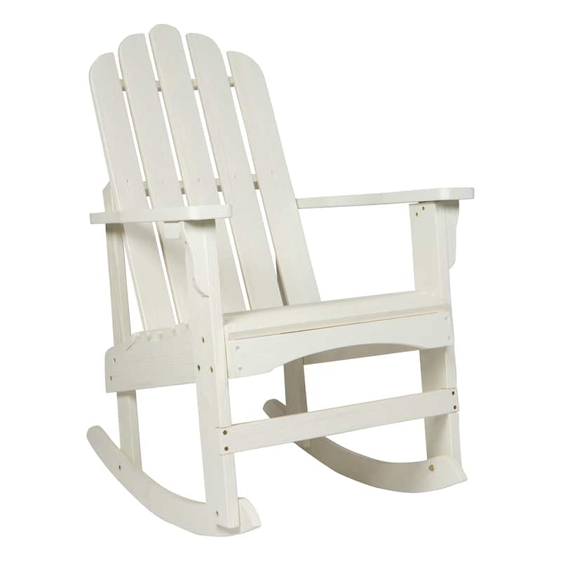 Venice Outdoor Adirondack Rocking Chair