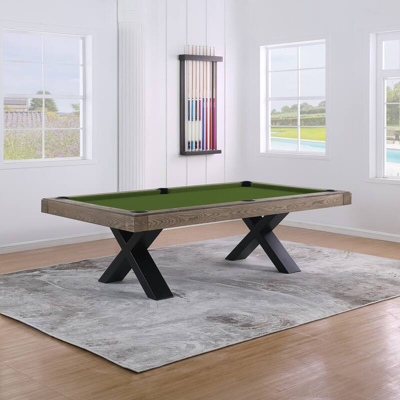 Texas II 8ft Slate Pool Table - Blue