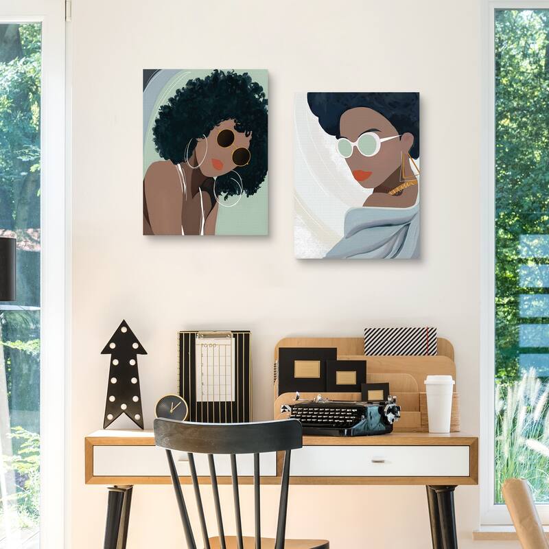 Deja & Destiny by Studio Arts Canvas Art Prints