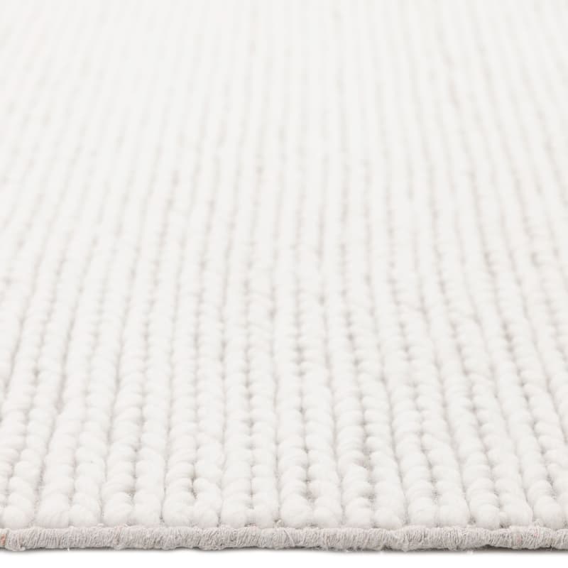 Overton Handmade Modern Contemporary Solid Area Rug