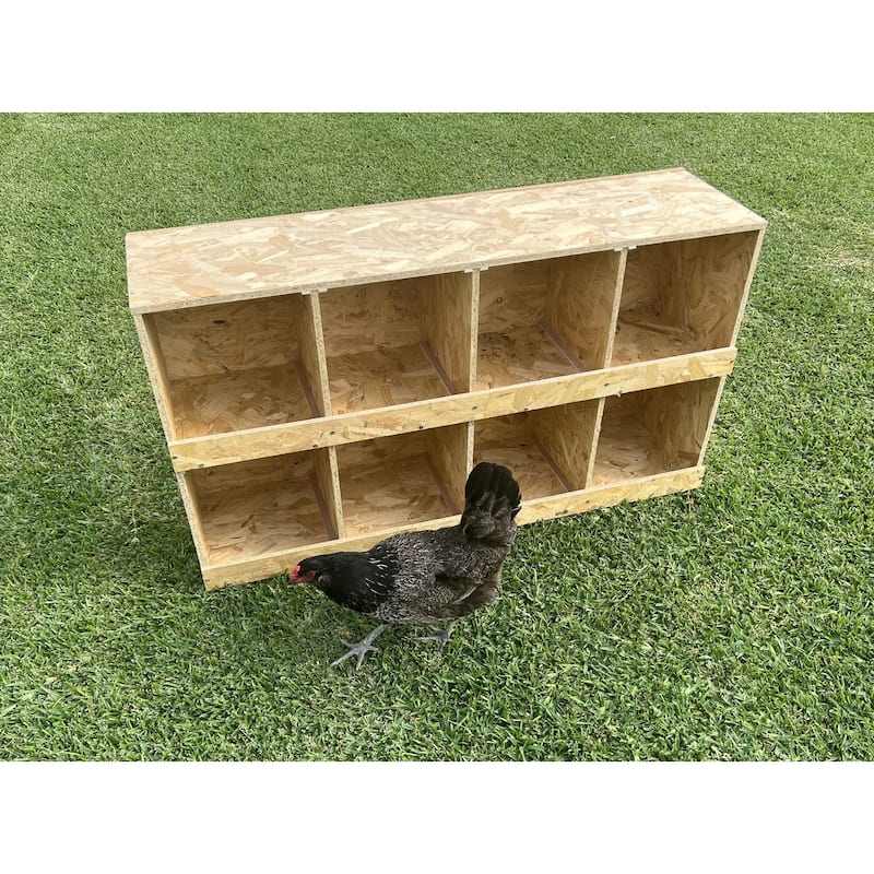 Zylina Best Rest 8 Bay Nesting Box - N/A - 46x13x25
