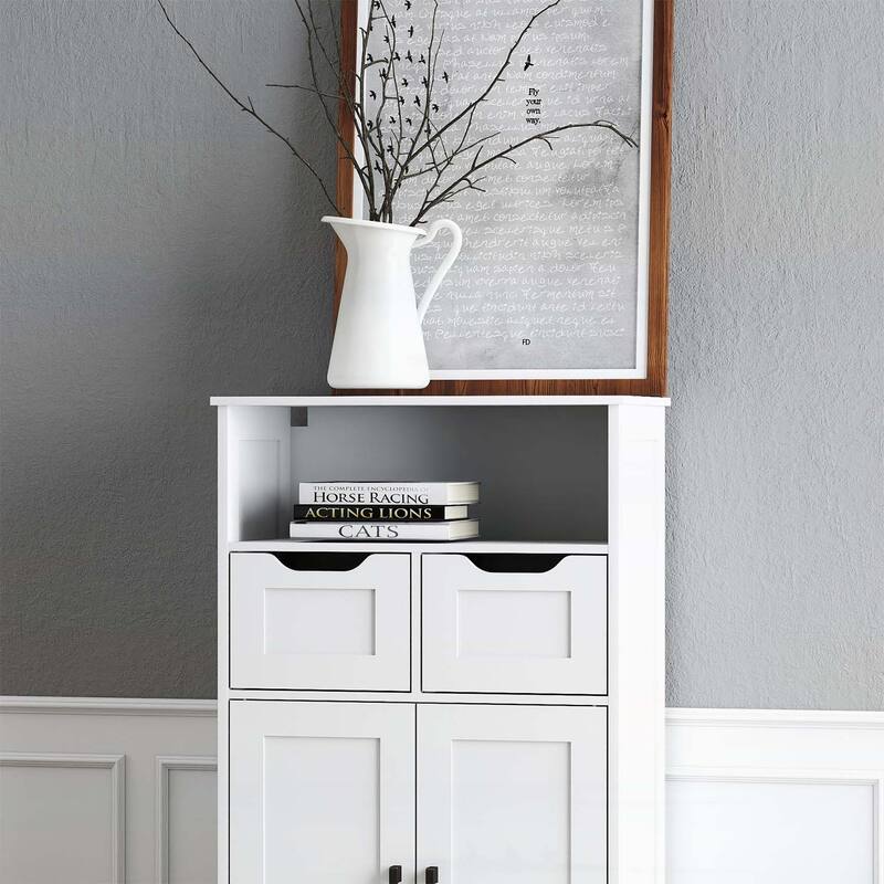 Storage Cabinet with Adjustable Shelves,Perfect for Living,Dining,Office and More Spaces