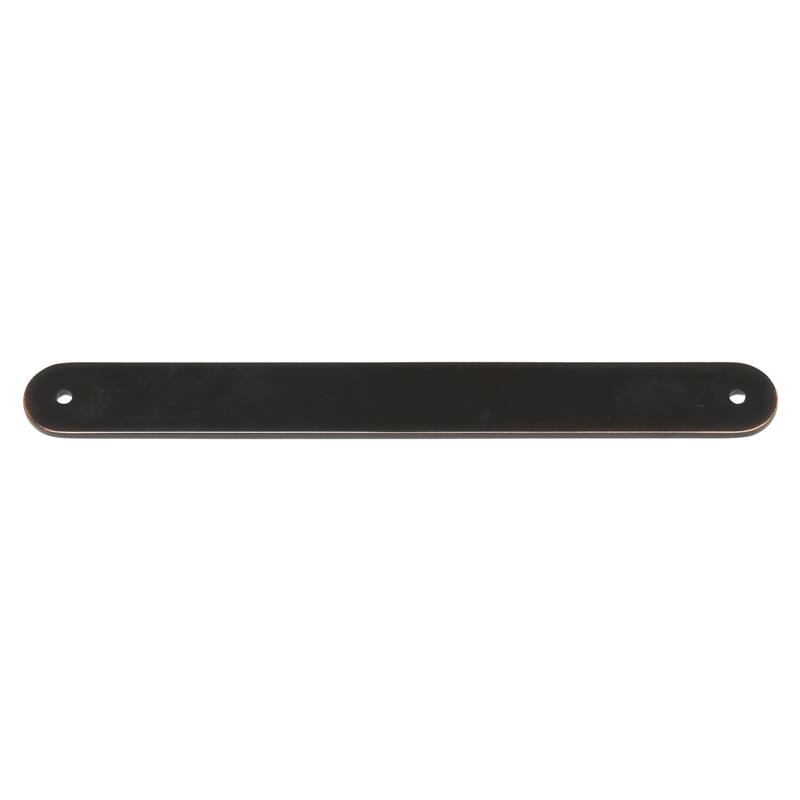 GlideRite 9-1/2 in. Rounded Backplate 7-9/16 in. Center to Center, 9343-192 - Pack of 5 - Oil Rubbed Bronze