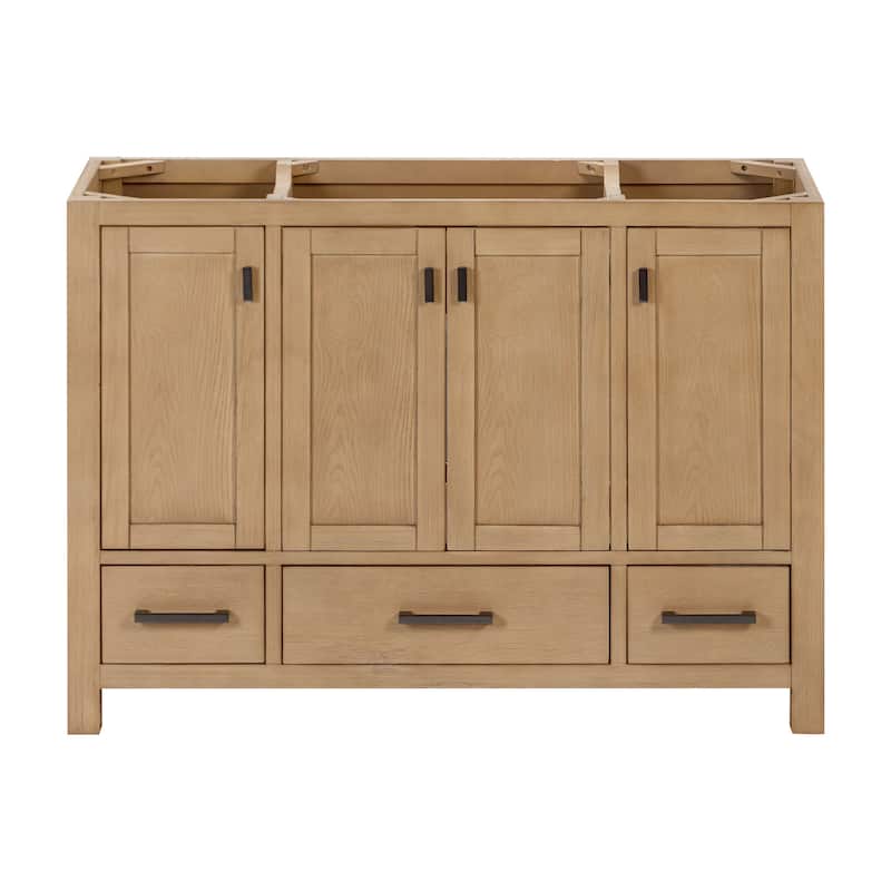 Avanity Modero 48 in. Single Bathroom Vanity Cabinet - 48"W x 21"D x 34"H - Brushed Oak