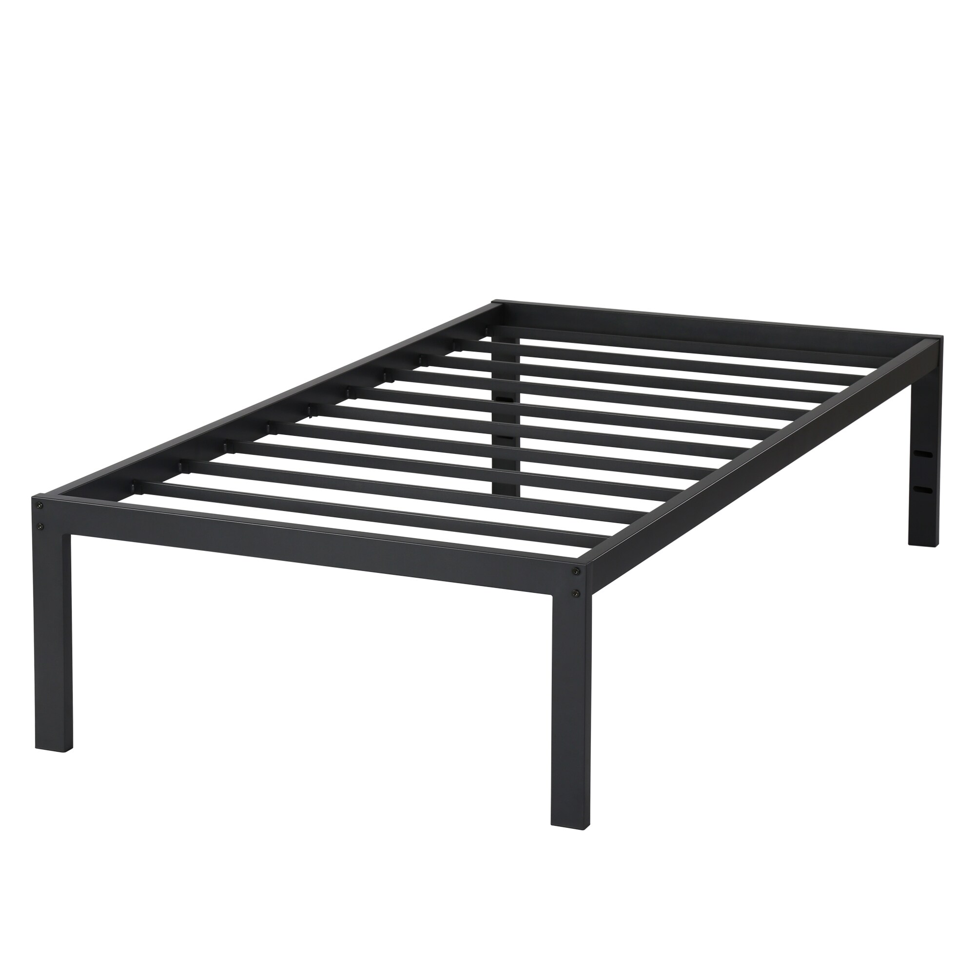 Sleeplanner 18 inch tall heavy duty steel slat bed frame hotsell