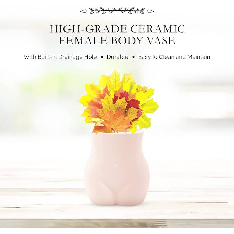 Female Body Vase for Florals and Handmade Ceramic Bed Bath & Beyond