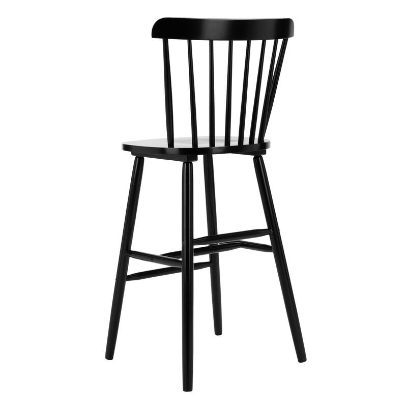 SAFAVIEH Aida 30-inch Spindle Farmhouse Bar Stool (Set of 2) - 19.9" x 19.8" x 38" - 20"W x 20"D x 43"H