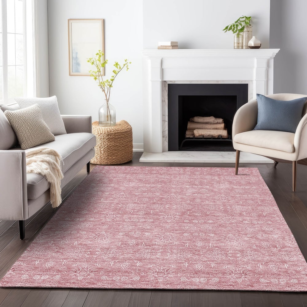 Premium Washable Super Soft Traditional Borderless Mayfield Rug