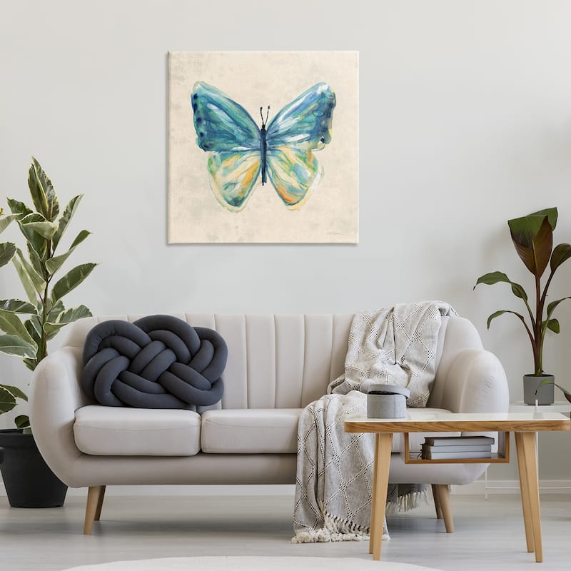 Stupell Bright Watercolor Butterfly Canvas Wall Art Design By Carol Robinson