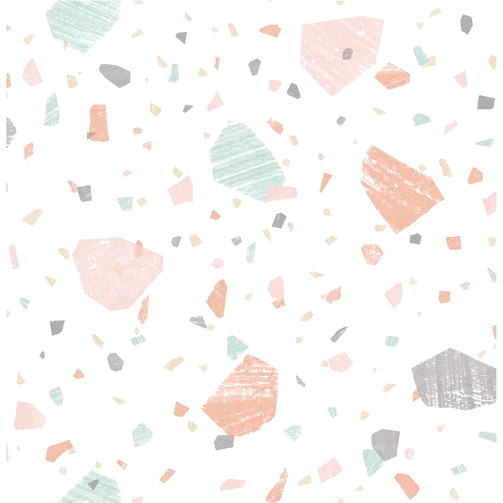 NuWallpaper Funfetti Veranda Peel & Stick Vinyl Wallpaper - 216in x 20.5in x 0.025in