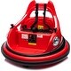 preview thumbnail 1 of 26, 2V Bumper Car for Kids,Electric Ride On Bumper Car, Baby Bumping Toy Gifts W/Remote Control,Led Lights,360°Spin Red