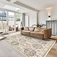 preview thumbnail 130 of 173, Gertmenian Crystal Print Soft Flat Pile Polyester Slip Resistant Washable Indoor Printed Area Rug Collection