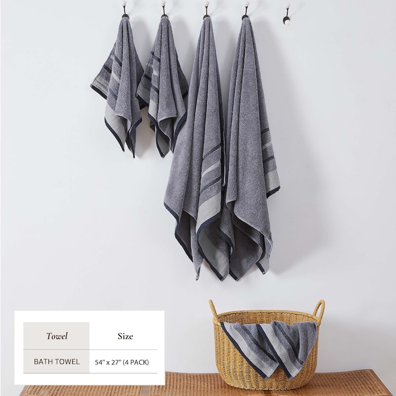 Linery & Co. Luxury Cotton Decorative Towel Set.