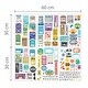 preview thumbnail 4 of 3, Walplus Photo Frame Tree Luggage Tags Wall Sticker DIY Art Home Decor