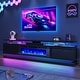 preview thumbnail 50 of 97, 70"/80" Modern Fireplace TV Stand with 36" Electric Fireplace