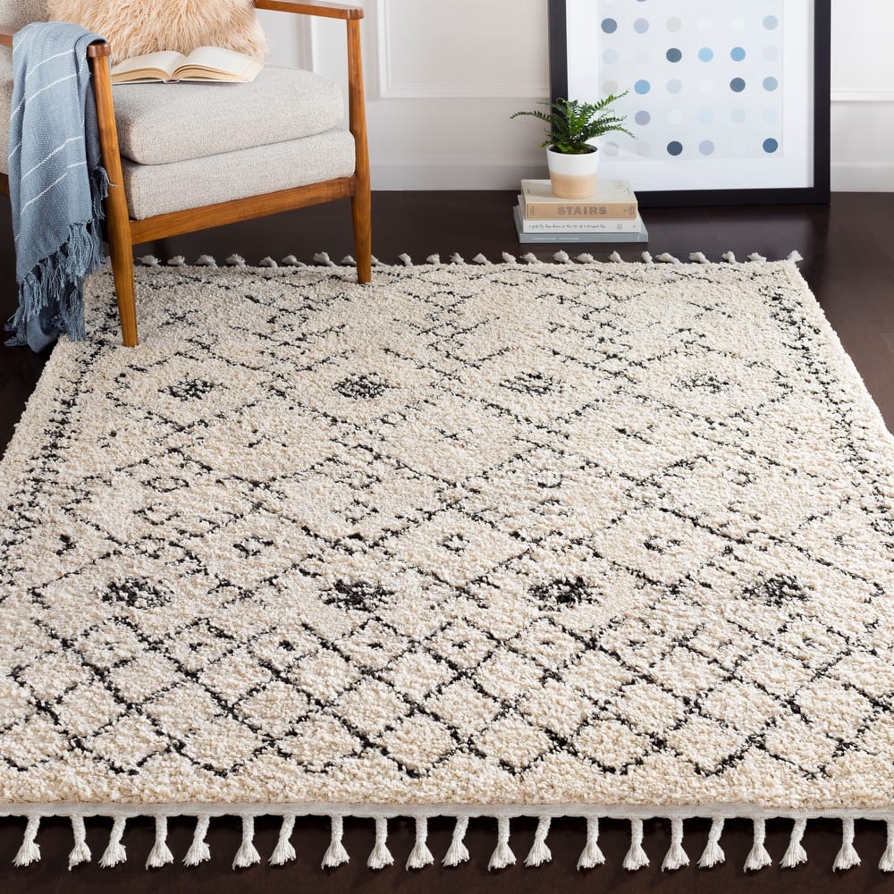 Livabliss Ophelia Moroccan Shag Area Rug