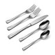 preview thumbnail 3 of 4, Oneida Satin Lincoln 45 Piece Everyday Flatware Set, Service For 8