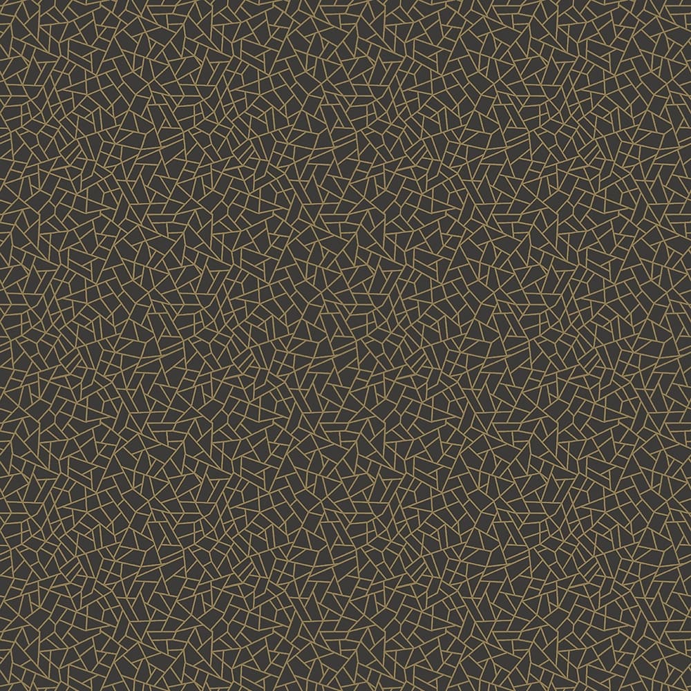 Galerie Wallcoverings Metallic FX Crazed Geometric Non-woven Metallic Finish Wallpaper Roll