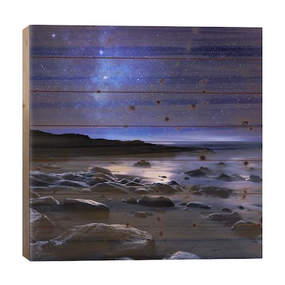 Echoes of the Silence Print On Wood by Sebastien Del Grosso - Multi-Color