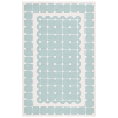 SAFAVIEH Handmade Kids Sijtske Geometric Wool Rug