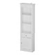 preview thumbnail 28 of 48, Large Entertainment Center Bookshelves 57x38 inch Hutch Space for TV