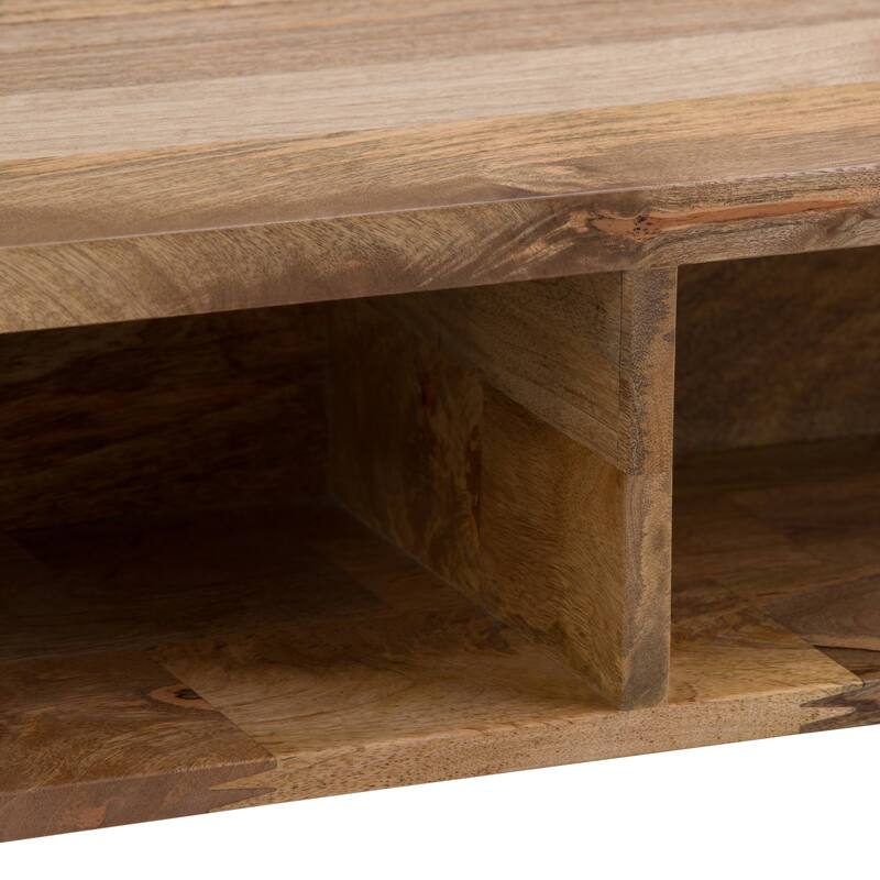 Moreno Rectangle Industrial Lift Top Coffee Table