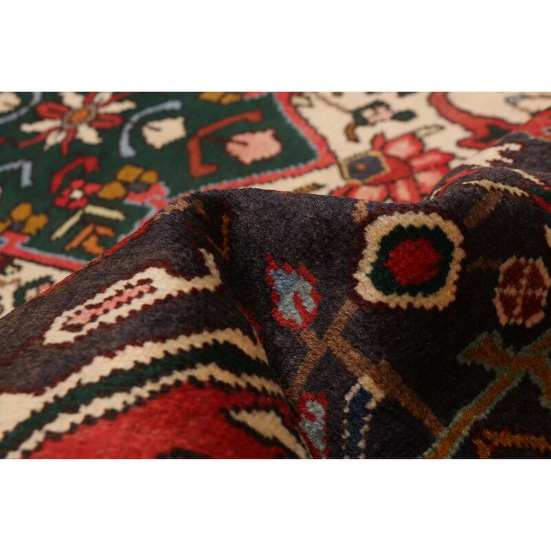 ECARPETGALLERY Hand-knotted Kayseri Dark Navy Wool Rug - 5'5 x 9'10