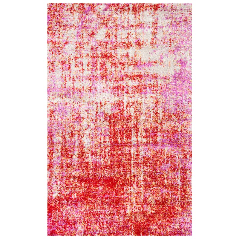 SAFAVIEH Adirondack Lida Modern Abstract Distressed Rug